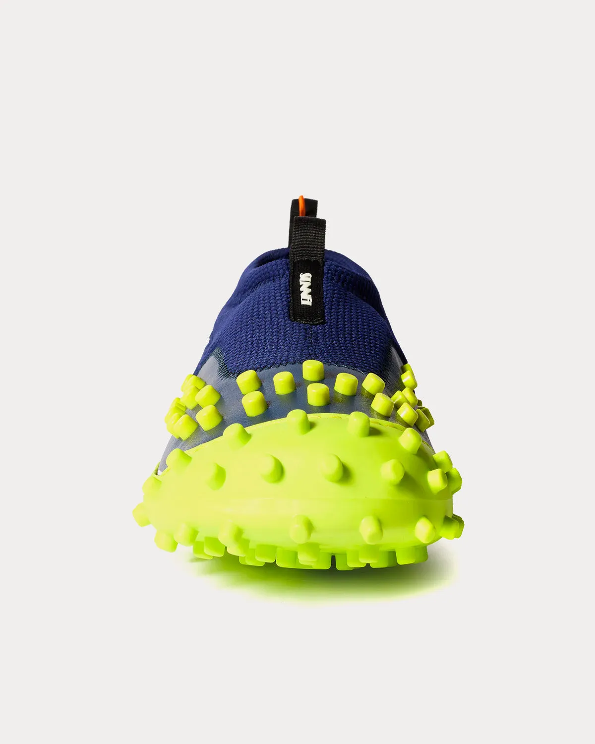 1000CHIODI Blue / Yellow Slip On Sneakers
