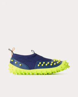 1000CHIODI Blue / Yellow Slip On Sneakers