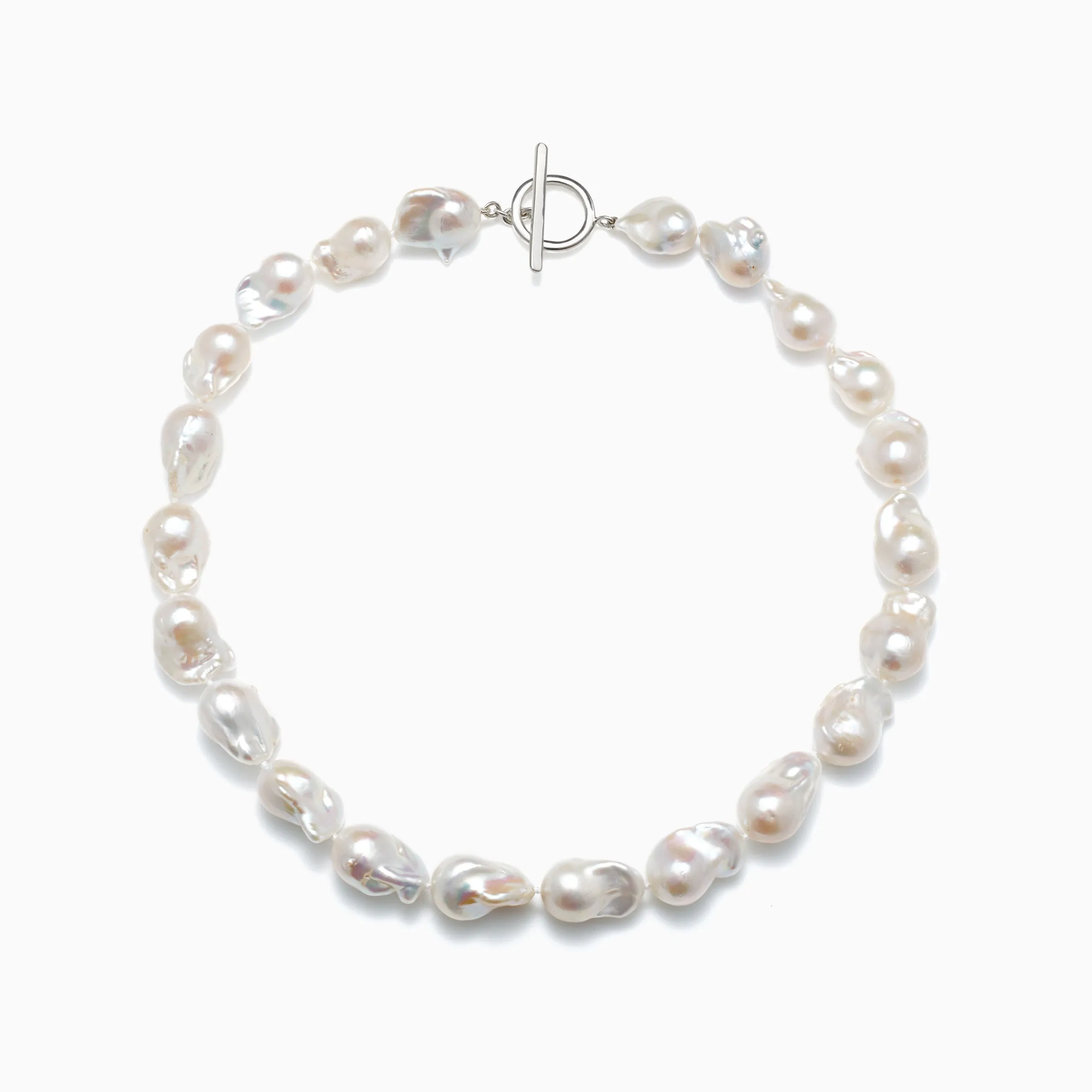 Baroque Pearl Necklace   Bracelet Set