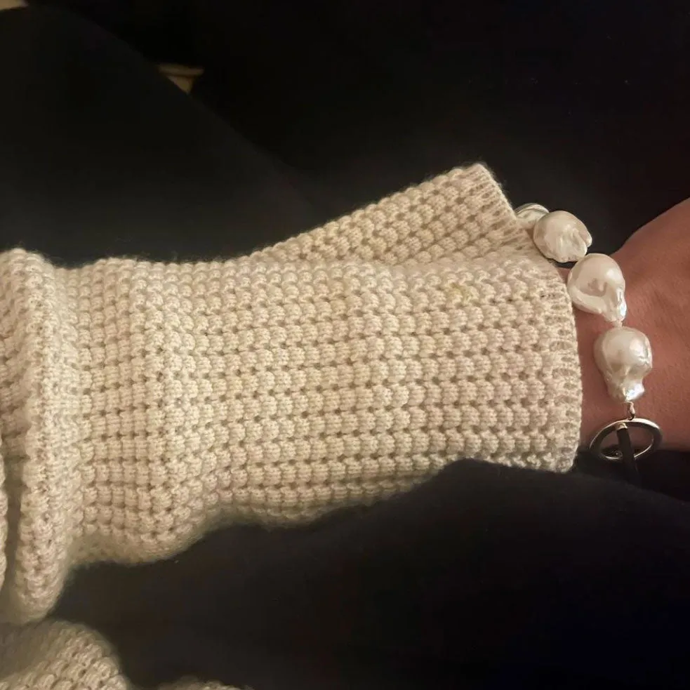 Baroque Pearl Necklace   Bracelet Set