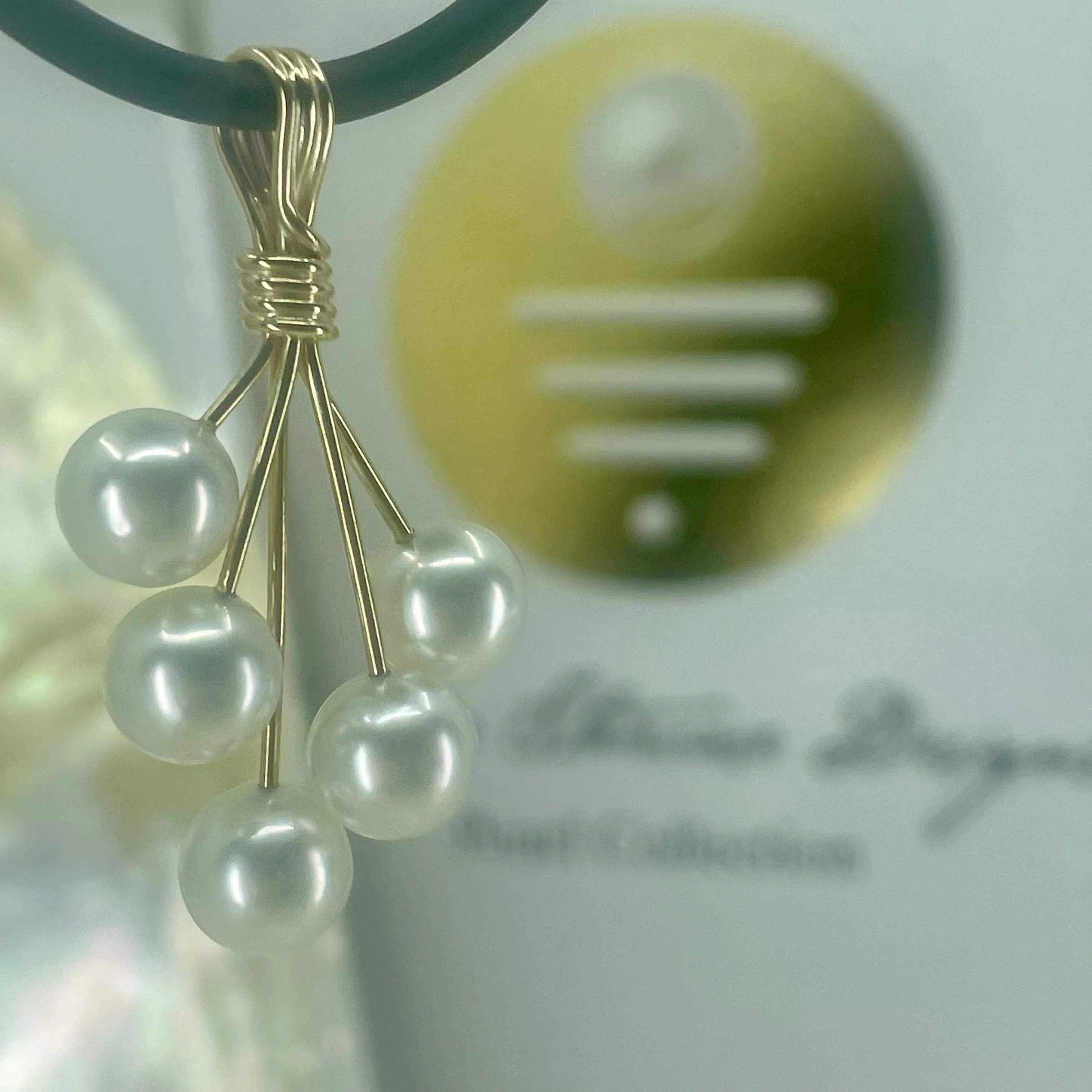 Broome South Sea Cluster Pearl Pendant