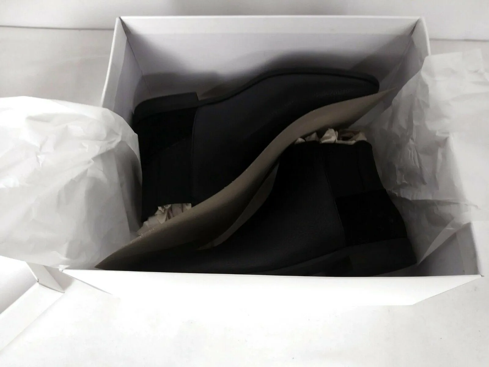 Calvin Klein Mens Larry Tumbled Leather Calf Suede Ankle-High Mid calf Boot 7.5
