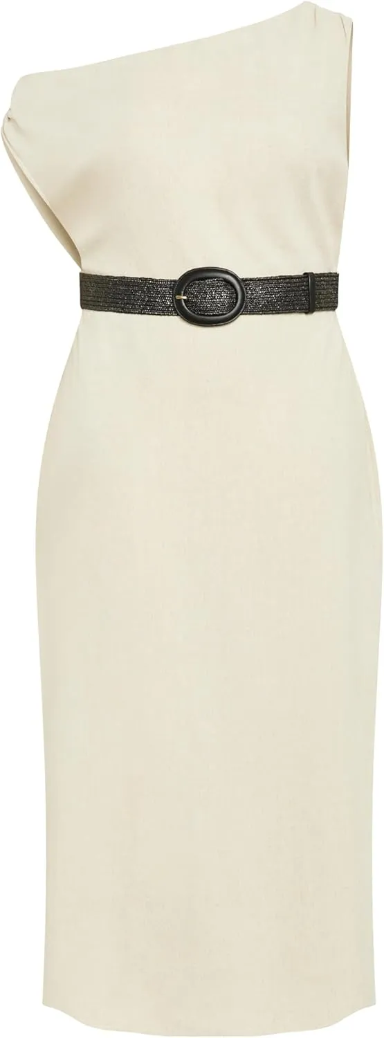 City Chic Women's Plus Size Maxi Dress-Millie Linen