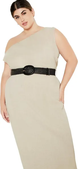 City Chic Women's Plus Size Maxi Dress-Millie Linen