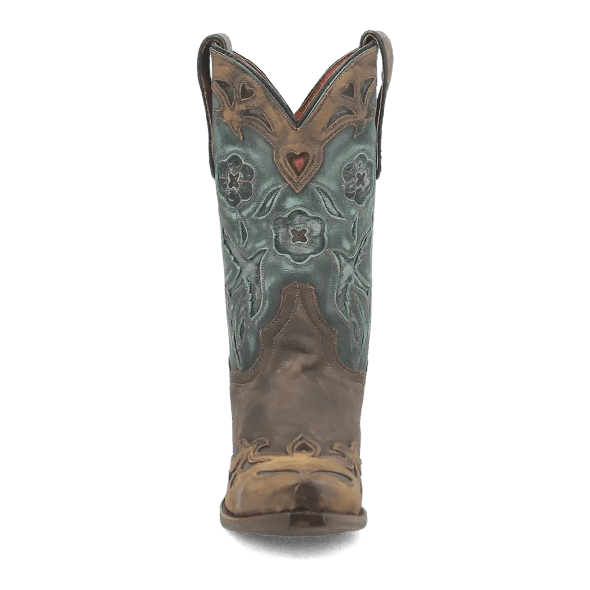 Dan Post Women's Vintage Bluebird Snip Toe Leather Boots - Chocolate DP3544