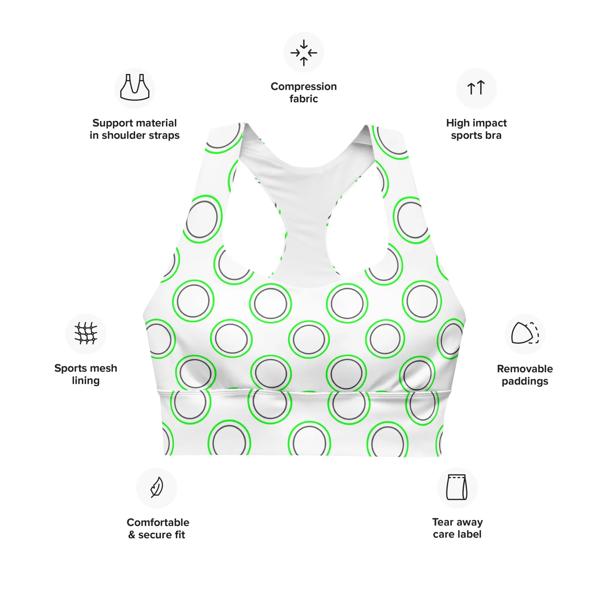 Designer Women’s Sports Bra | Yoga Bra | Racerback Bra, lioness-love