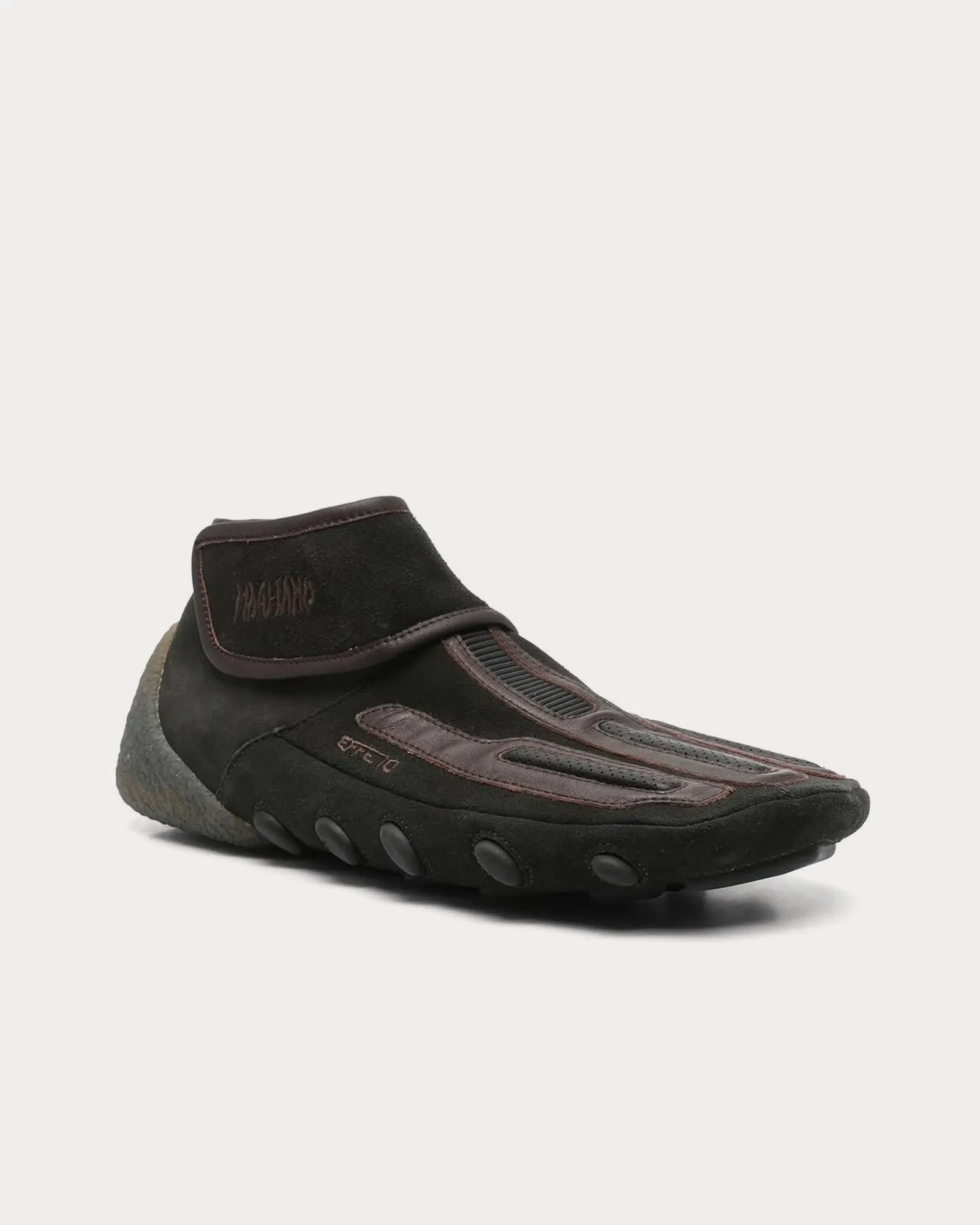 Effe10 Brown Slip On Sneakers