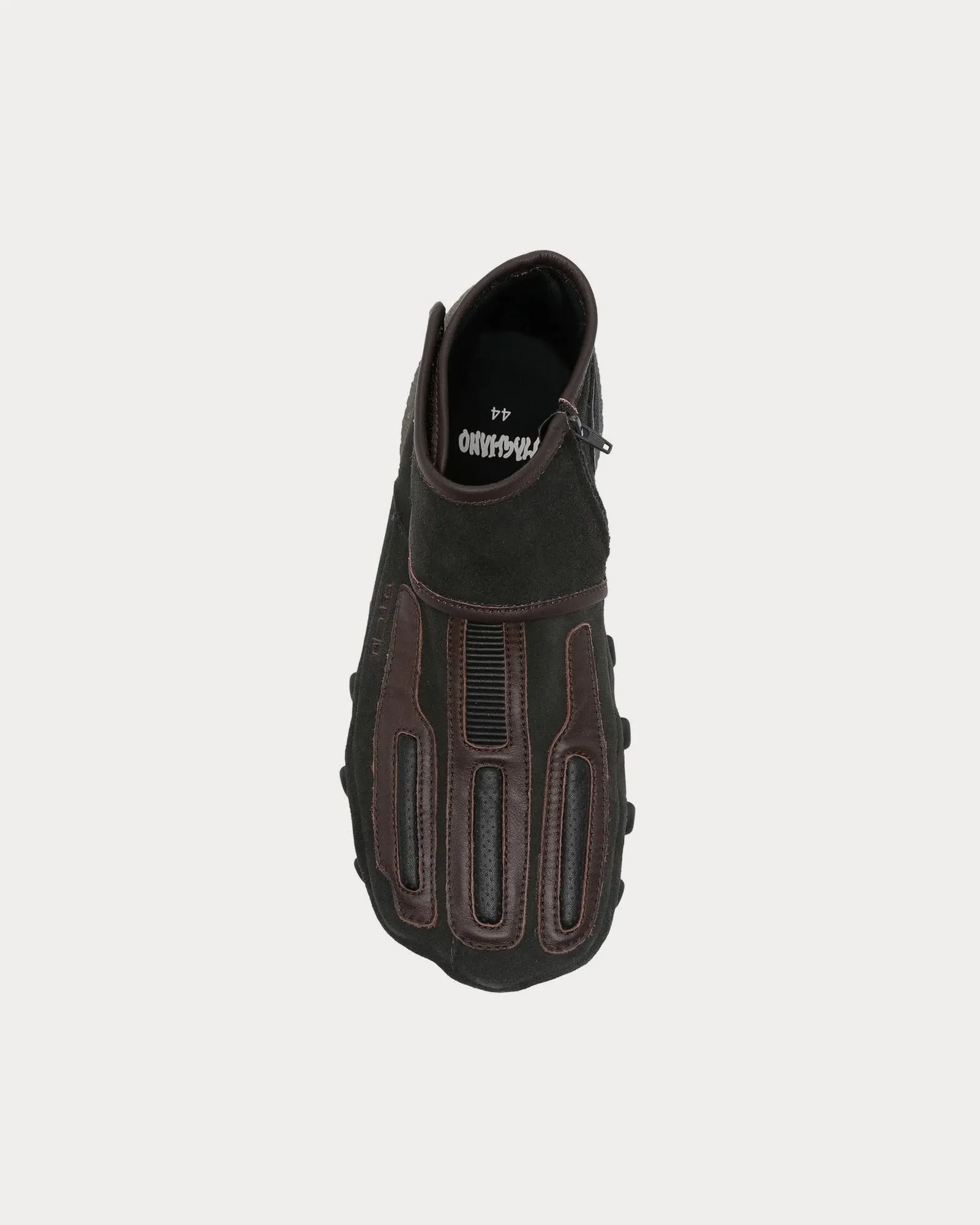 Effe10 Brown Slip On Sneakers