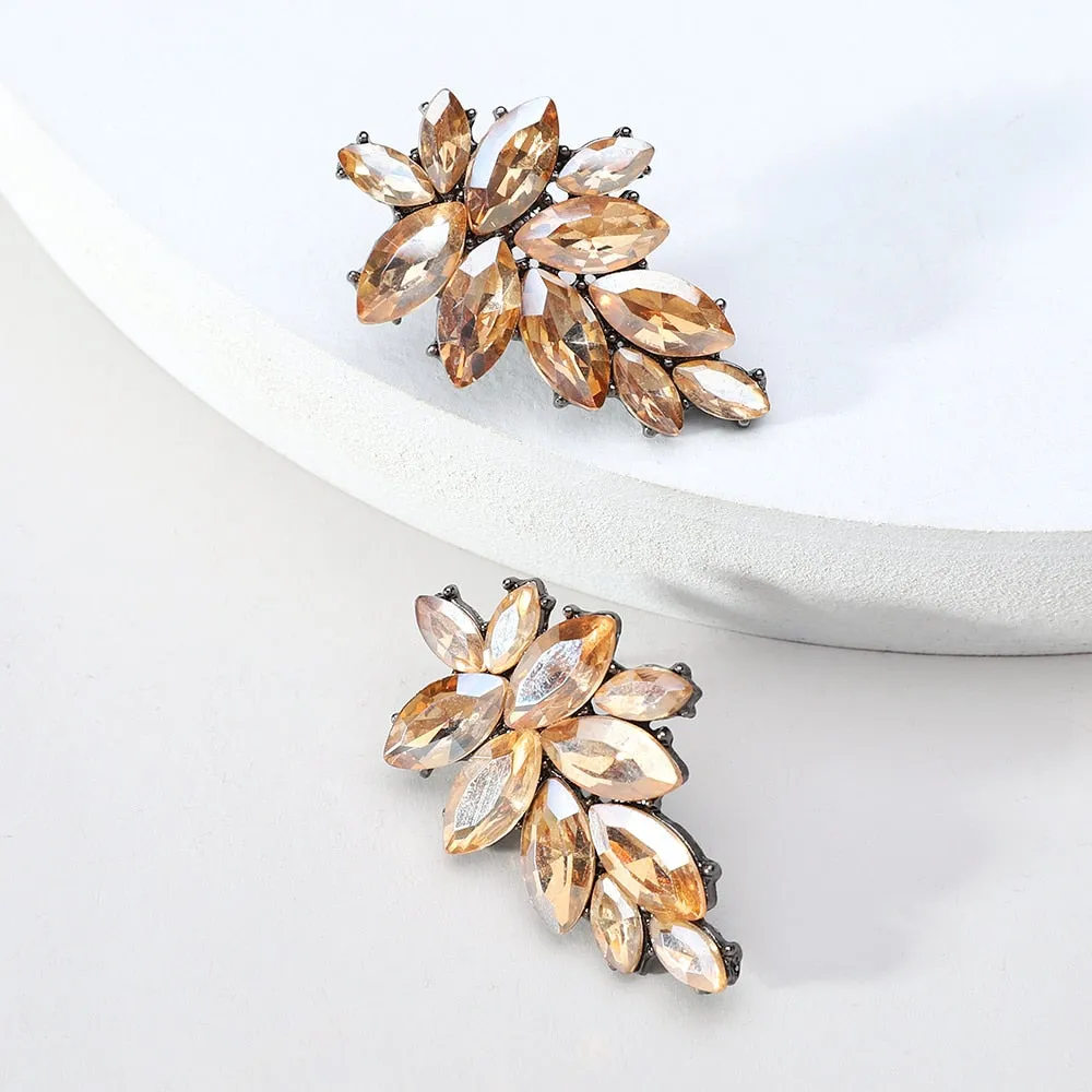 Elegant Fashion Big Stud Earrings For Women