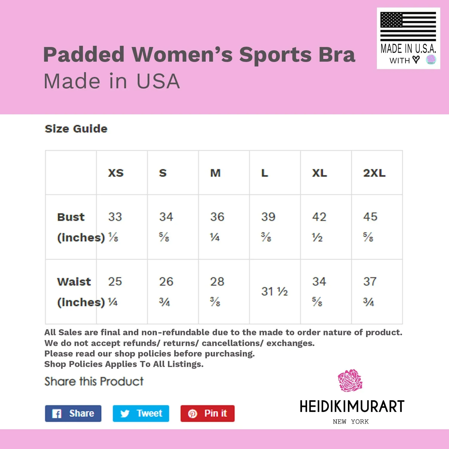 Green Camo Women's Sports Bra, Brown Military Army Padded Gym Bra- Made in USA/EU