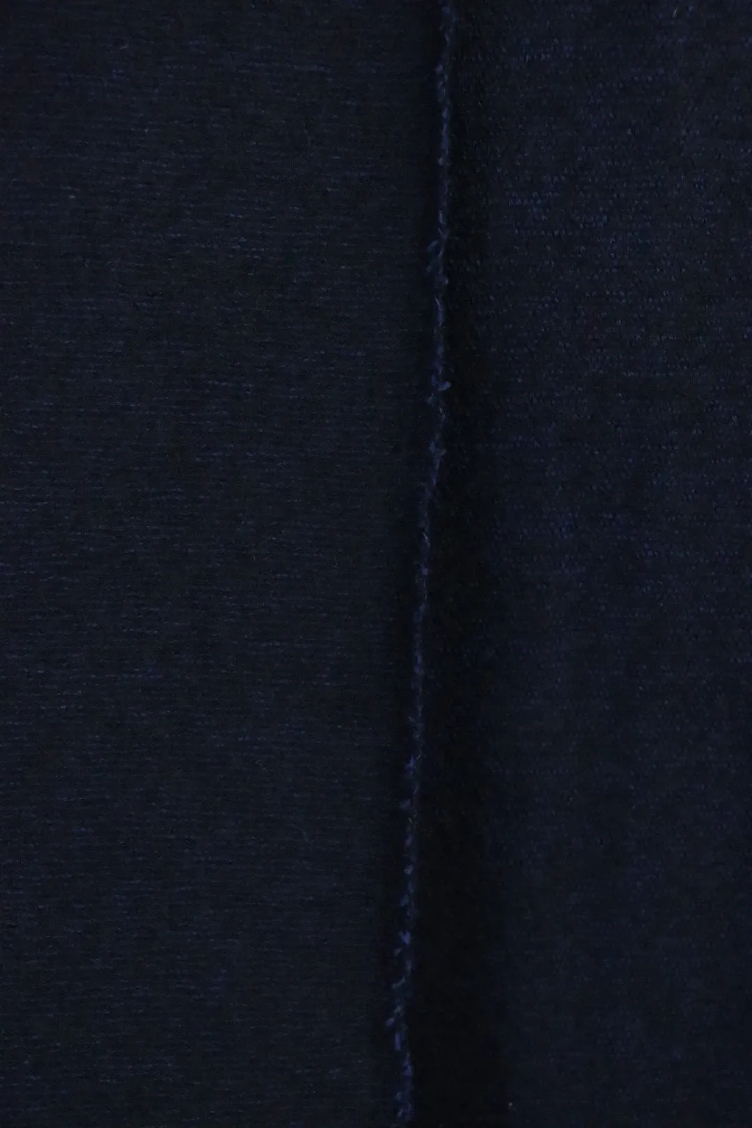 Heathered Navy Bray Yarn Dyed Wool Knit | By The Half Yard