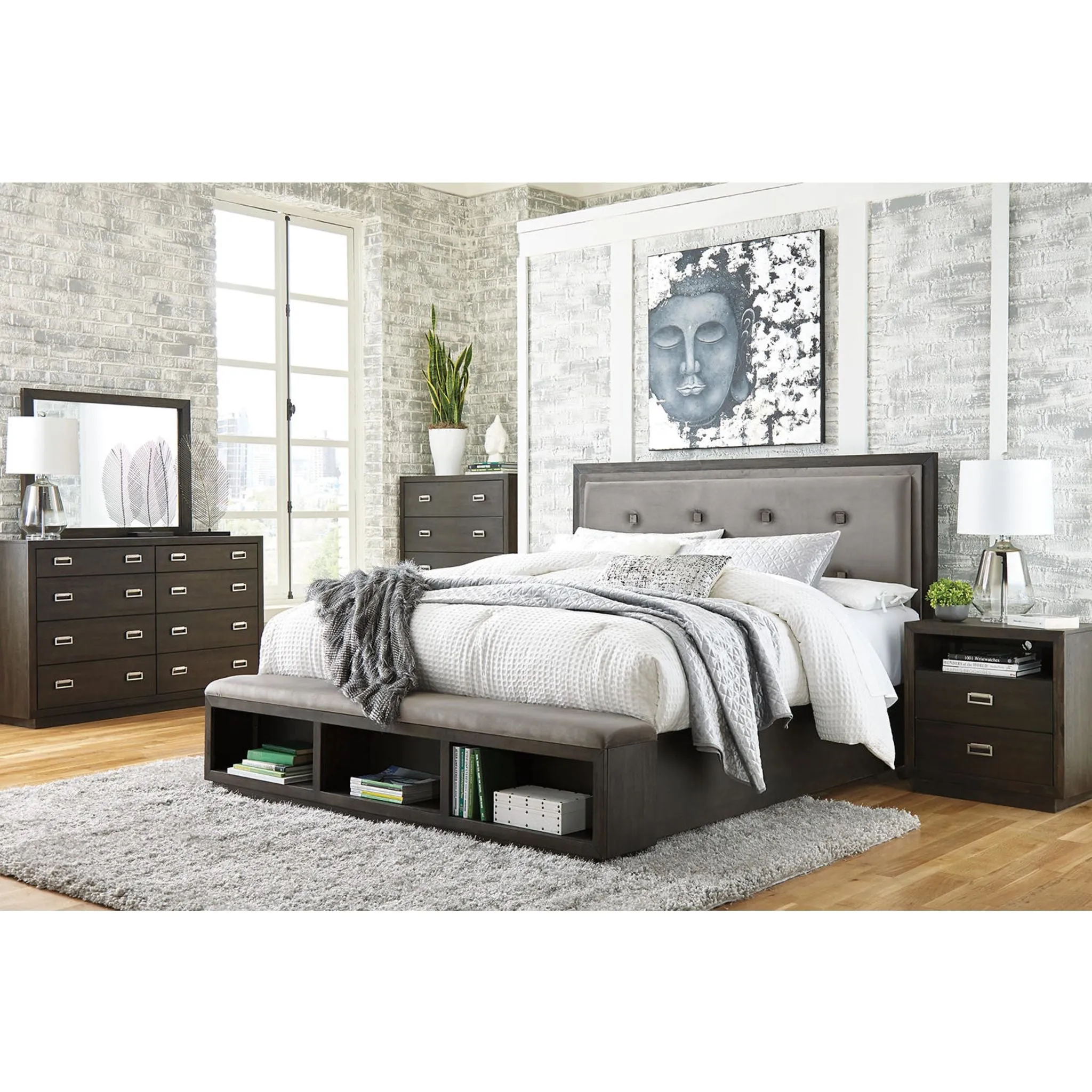 Hyndell Dresser and Mirror