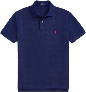 Men's Custom Classic Polo Shirt Short Sleeve for Outdoor Golf Tennis Polo 2 Buttons Tops-Proudly of U.S Polo