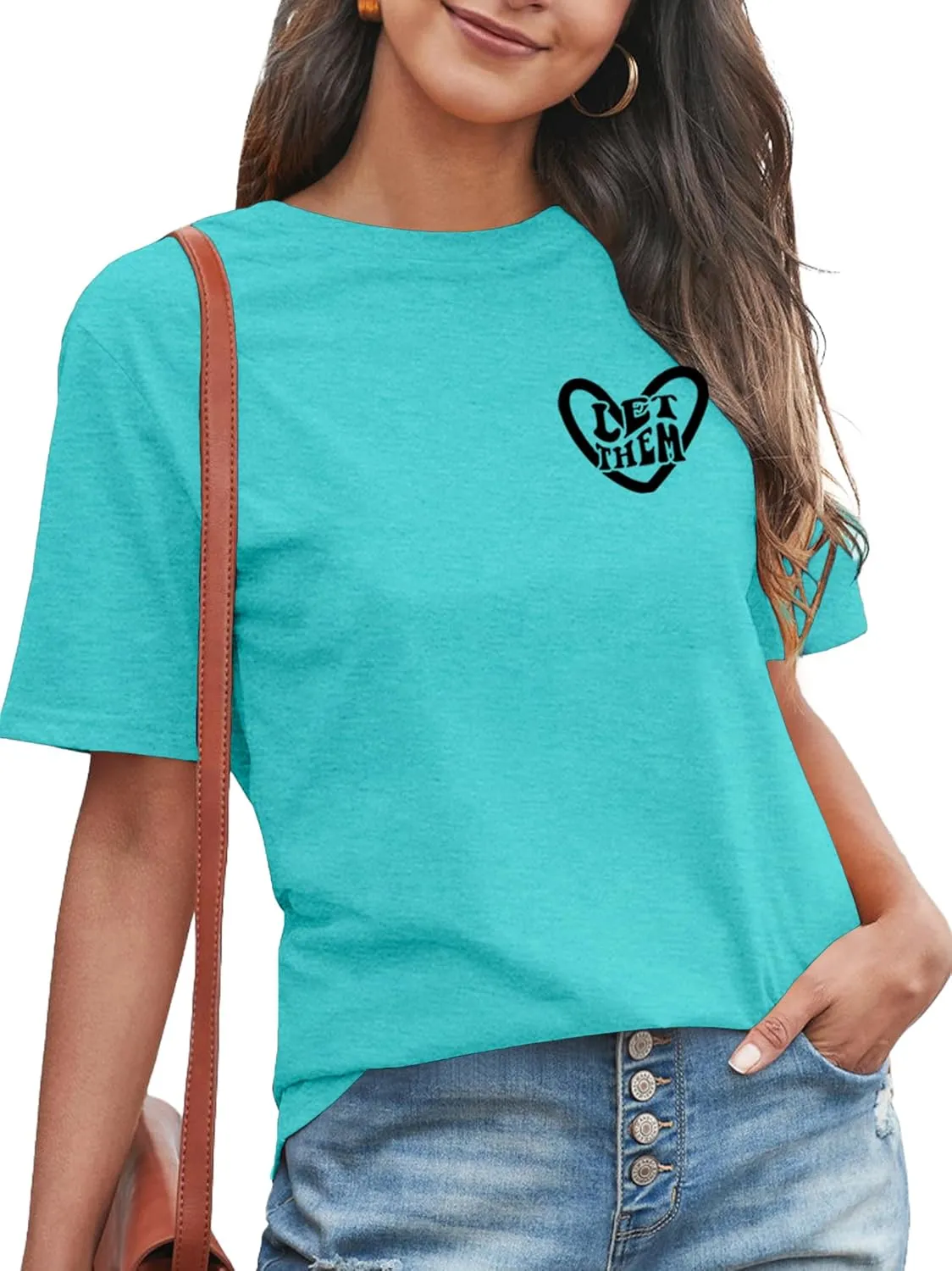 Mental Health Shirt for Women Let Them Misunderstand You Tshirt Cute Heart Motivational Graphic Tee Inspirational Gift