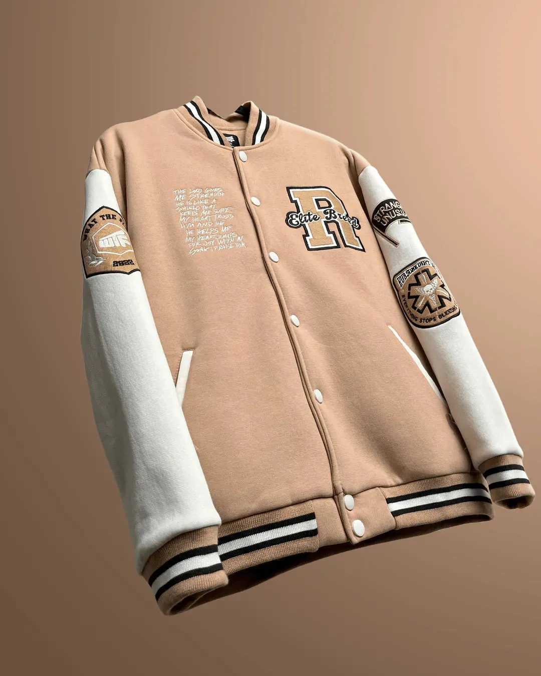 NOT A BAD INFLUENCE Varsity Jacket