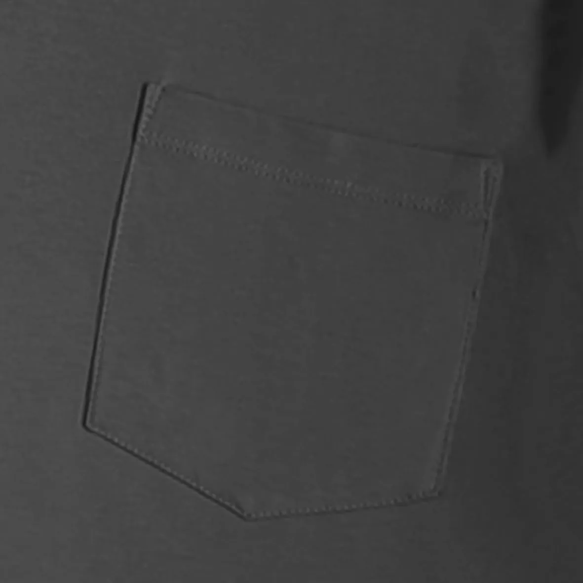 Oversized Pocket T-shirt Dark Grey