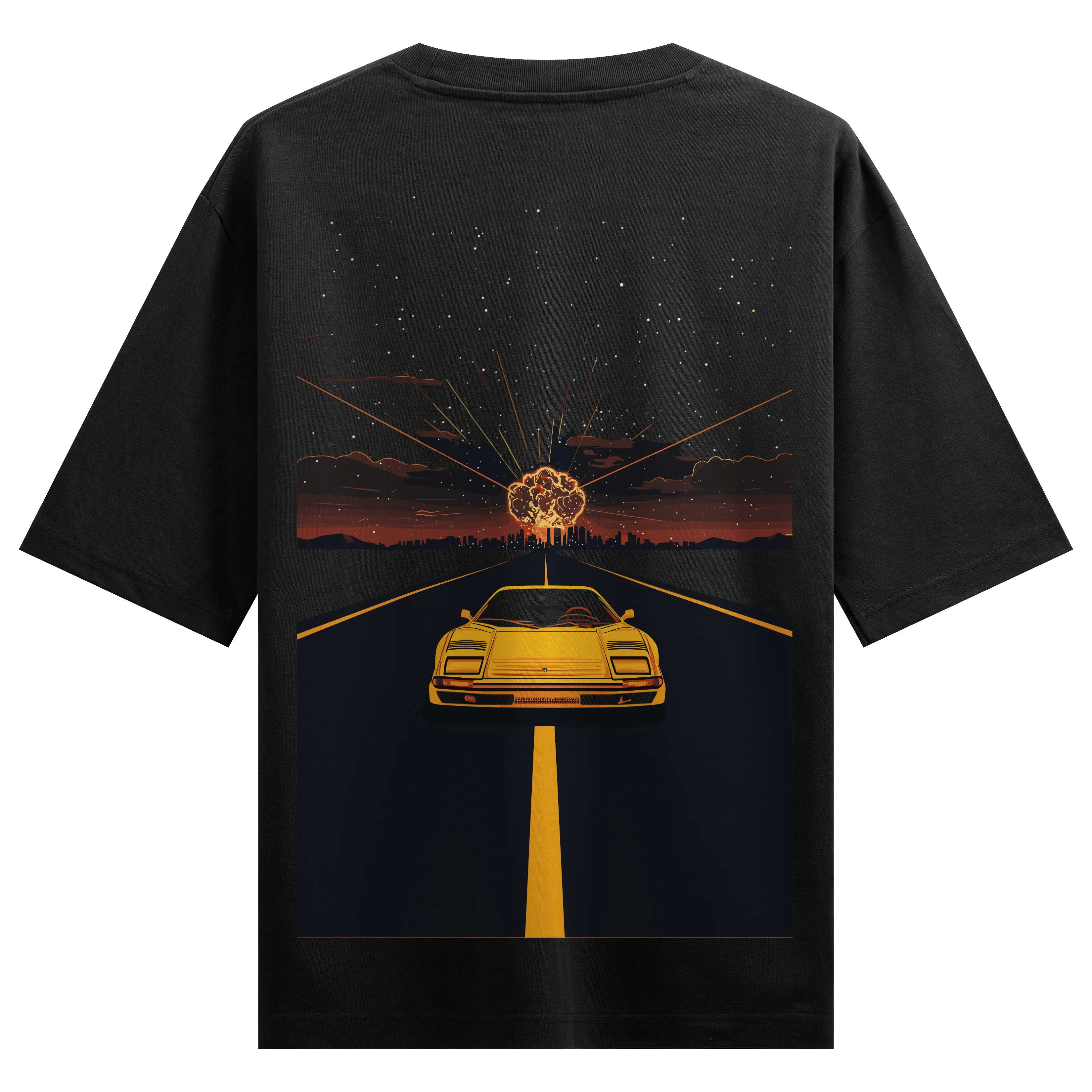 Prdgy Lambo Back Oversized T-Shirt