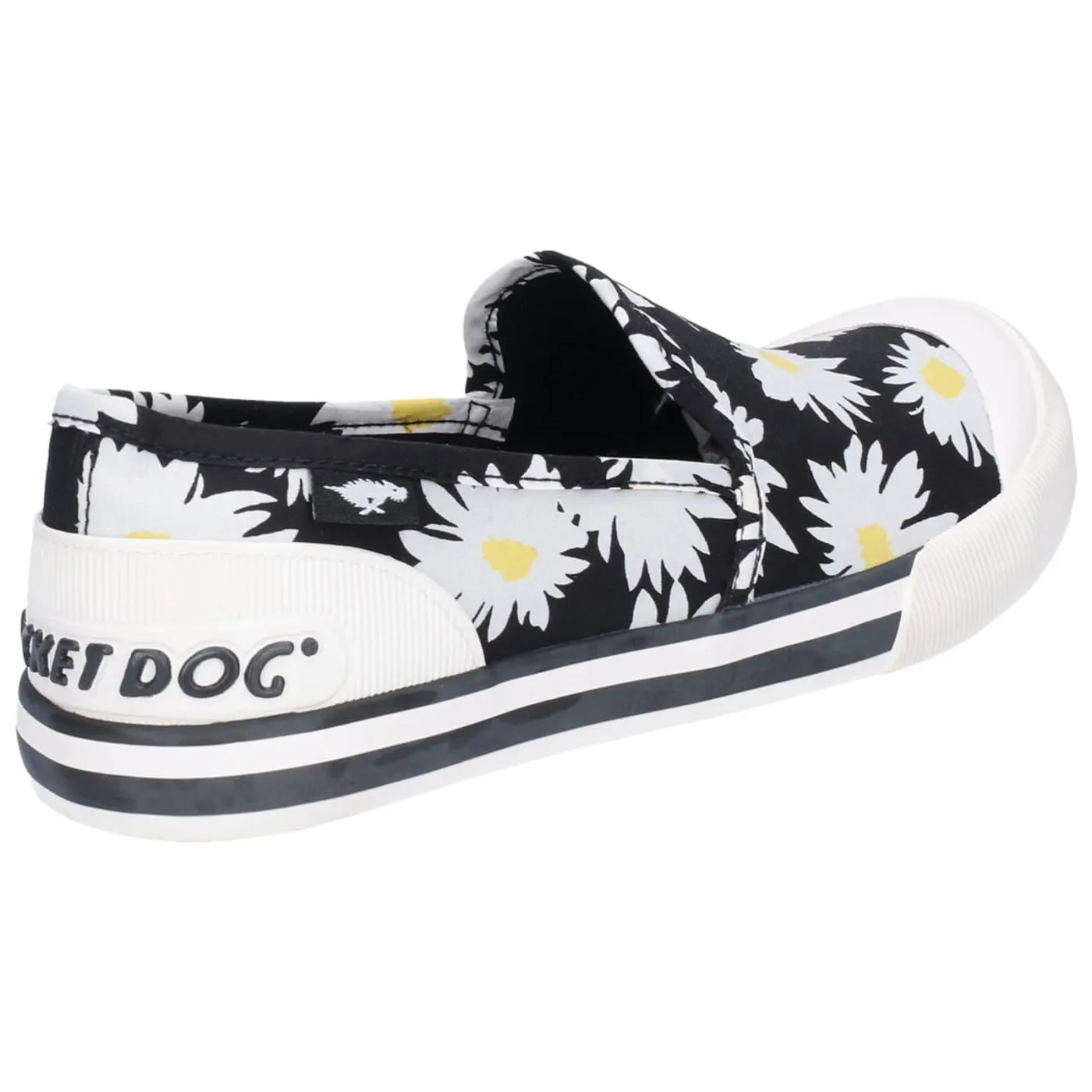 Rocket Dog Black Jazzin Slip Jazzy Slip On Beach Shoes