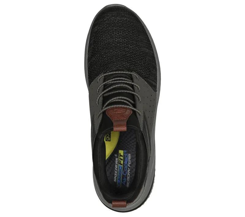 Skechers Men Delson 3.0 - Cicada  #:210238 BKGY
