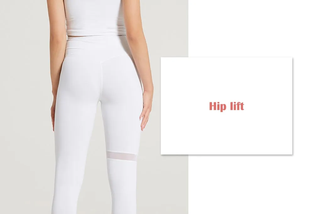 Slim Mesh High Waist Elasticity Yoga Pants