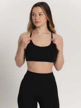 Sweat Strappy Back Bra - Asher