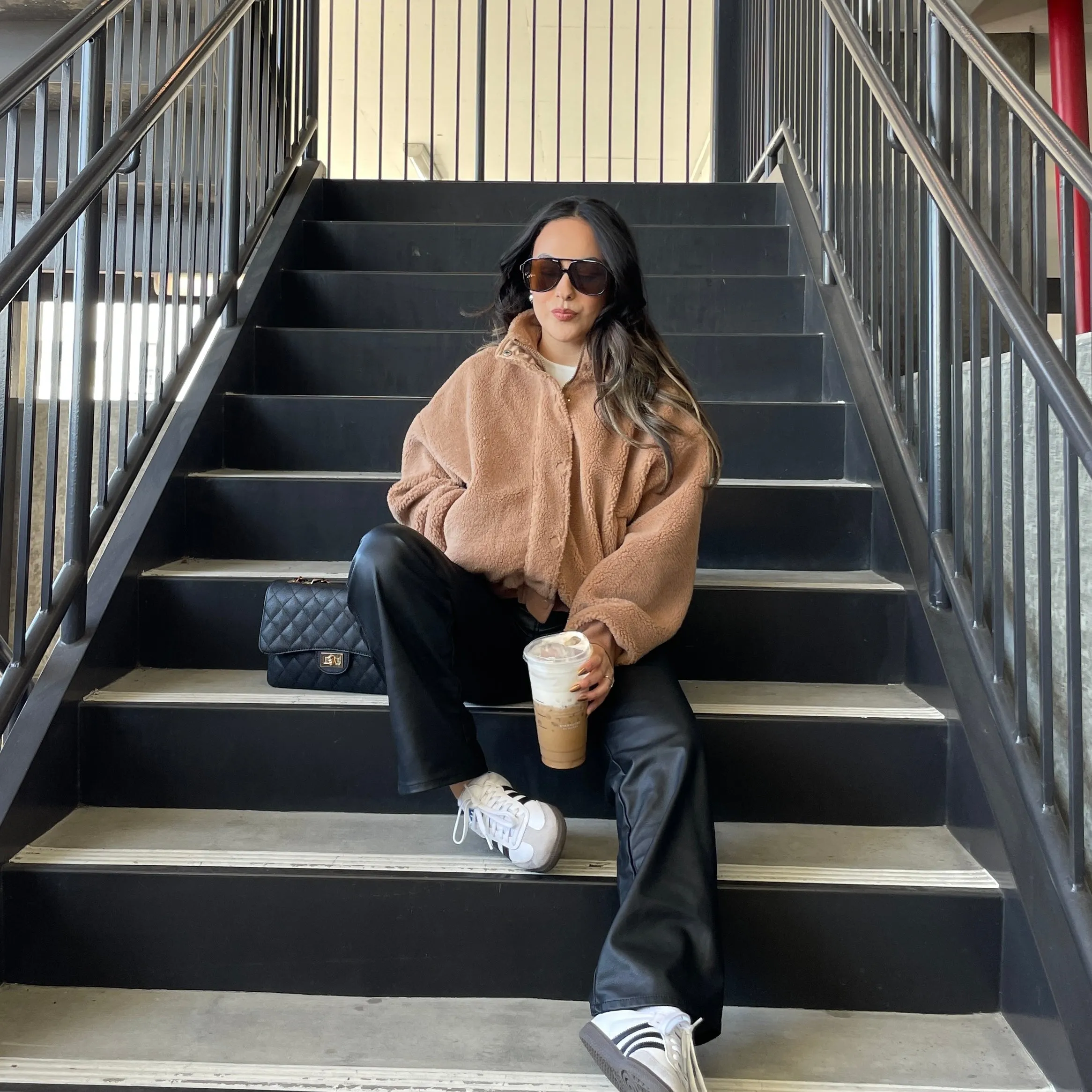 Teddy Sherpa Bomber Jacket