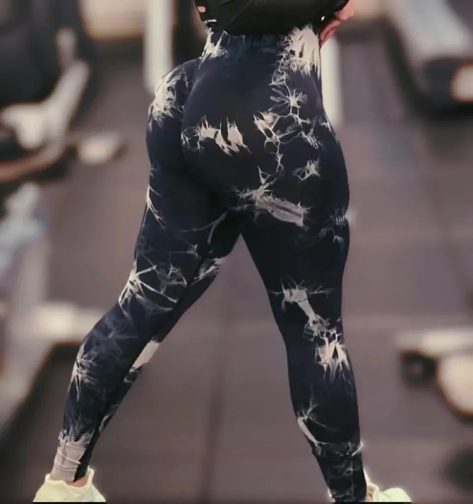 Tie Dye Seamless Leggings