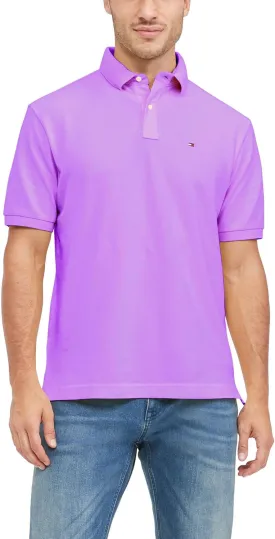 Tommy Hilfiger Men's Short Sleeve Cotton Pique Polo Shirt in Regular Fit