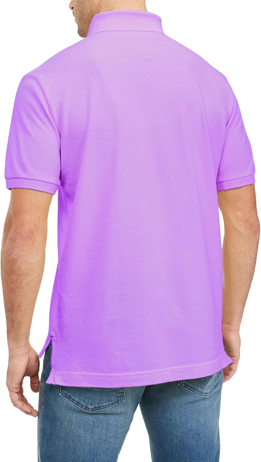Tommy Hilfiger Men's Short Sleeve Cotton Pique Polo Shirt in Regular Fit