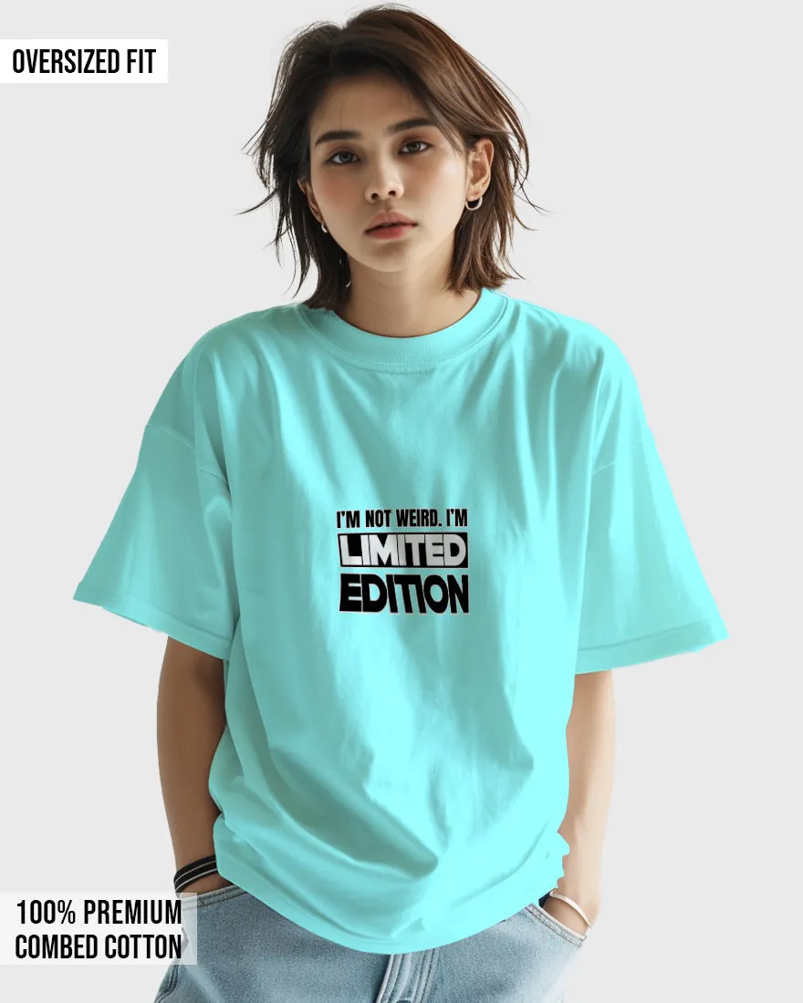 Womens Oversized TShirt Funky Good Vibe